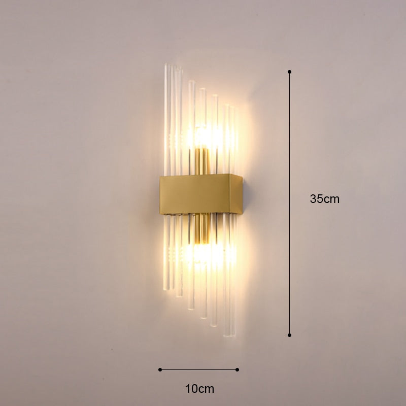 Variant image for Kinkiet ścienny | Oświetlenie do sypialni i biura | Nowoczesny styl z aluminium i żelaza-13