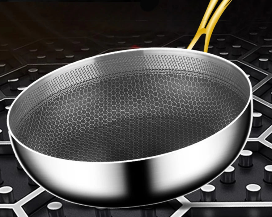 Patelnia Wok do smażenia na kuchence indukcyjnej i gazowej