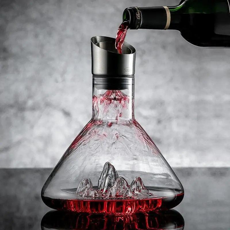 Ręcznie robiony kryształ Dekanter Do whisky i wina