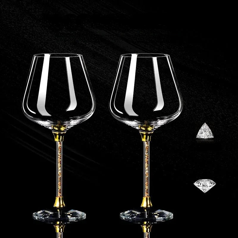 Elegancki zestaw 2 kieliszków do wina