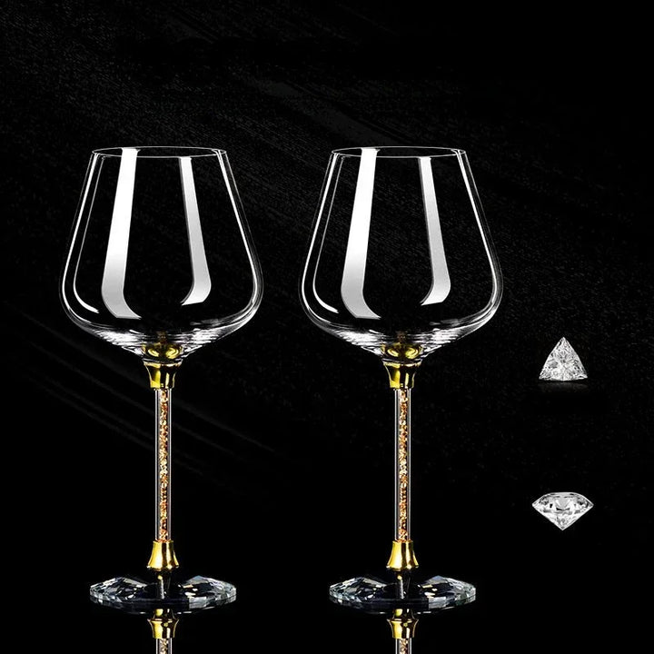 Elegancki zestaw 2 kieliszków do wina