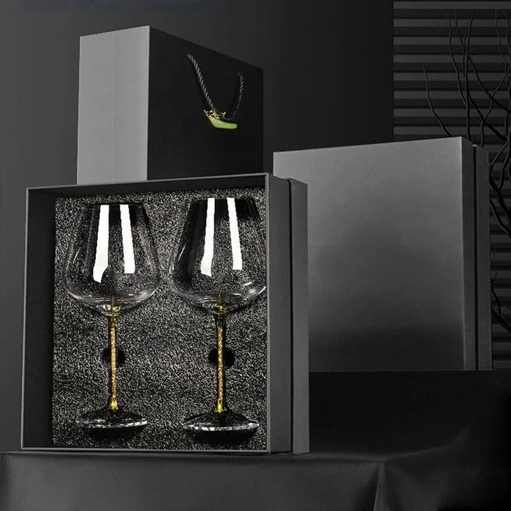 Elegancki zestaw 2 kieliszków do wina