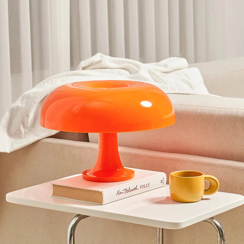 Lampa Retro Grzybek – Lampa Stołowa Vintage do Dekoracji Wnętrz