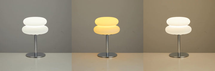 Lampa Stołowa Bauhaus Retro Macaron | Lampa Biurkowa z Regulowaną Jasnością i Temperaturą Koloru
