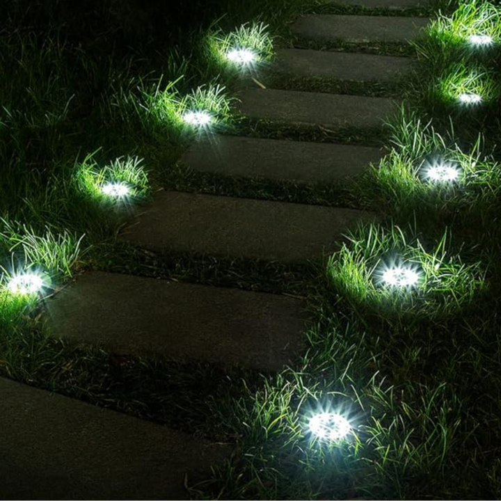 Solarna wodoodporna lampa ogrodowa LED